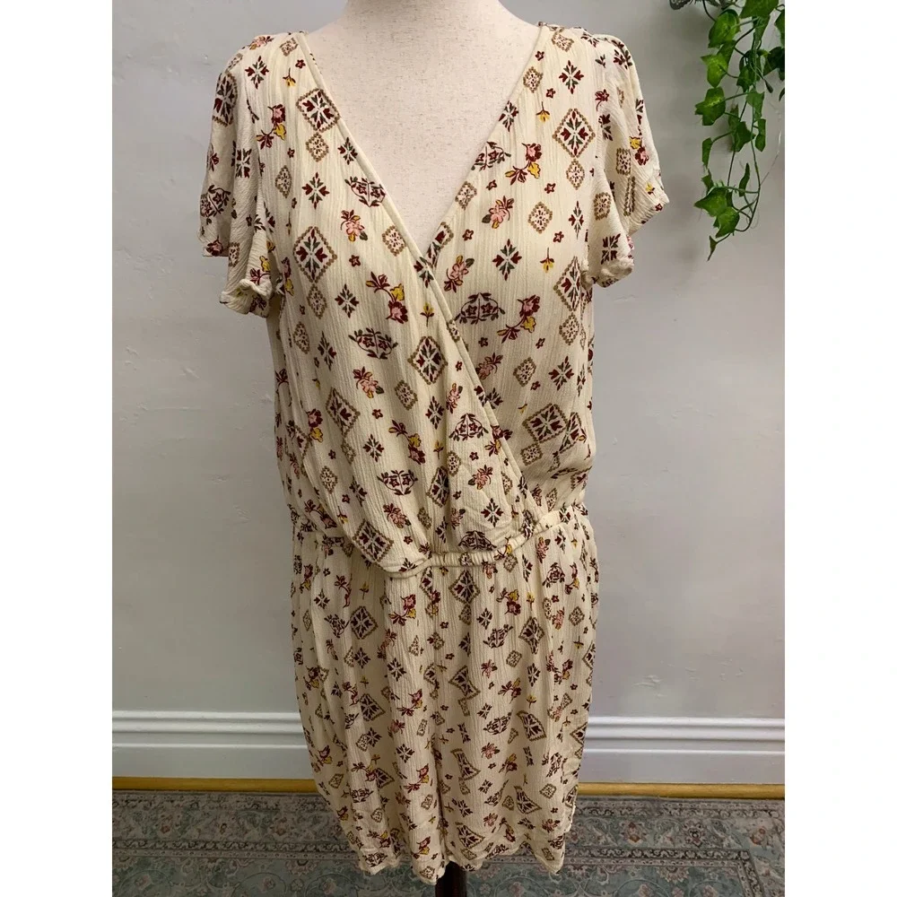 Torrid Floral Print Romper